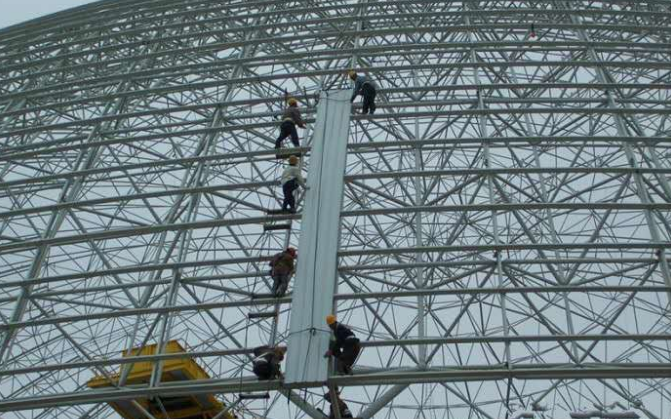 忻州网架装配好以后应当留神哪八项验收事件